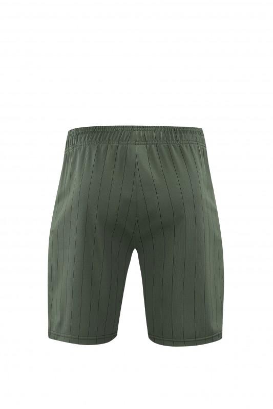 26/27 Bayern München  Forest Green  Pinstripe  Short Sleeve+Soccer Shorts