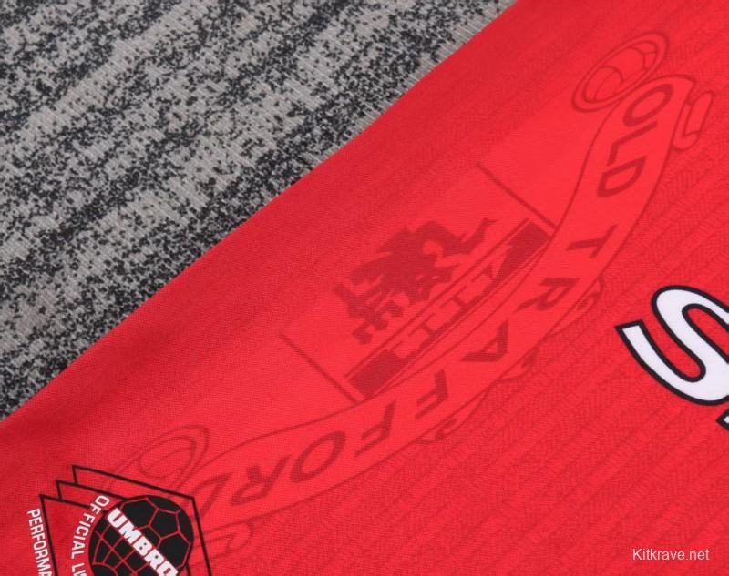 Retro Kids  96/97 Manchester United Home Jersey