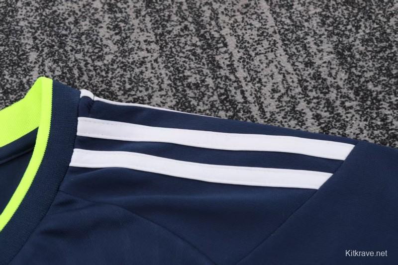 Retro Kids 10/11 Real Madrid Away Navy Jersey