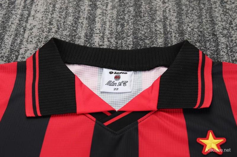Retro 97/98 AC Milan Home Jersey