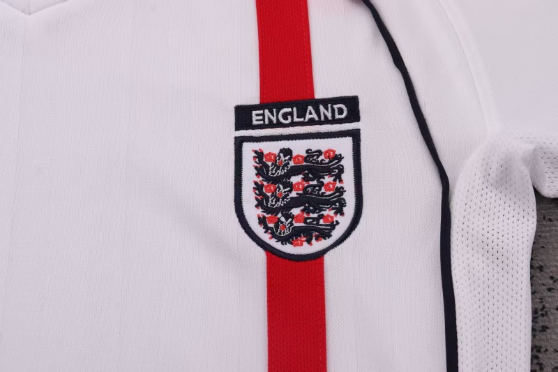 Retro Kids 2002 England Home Jersey