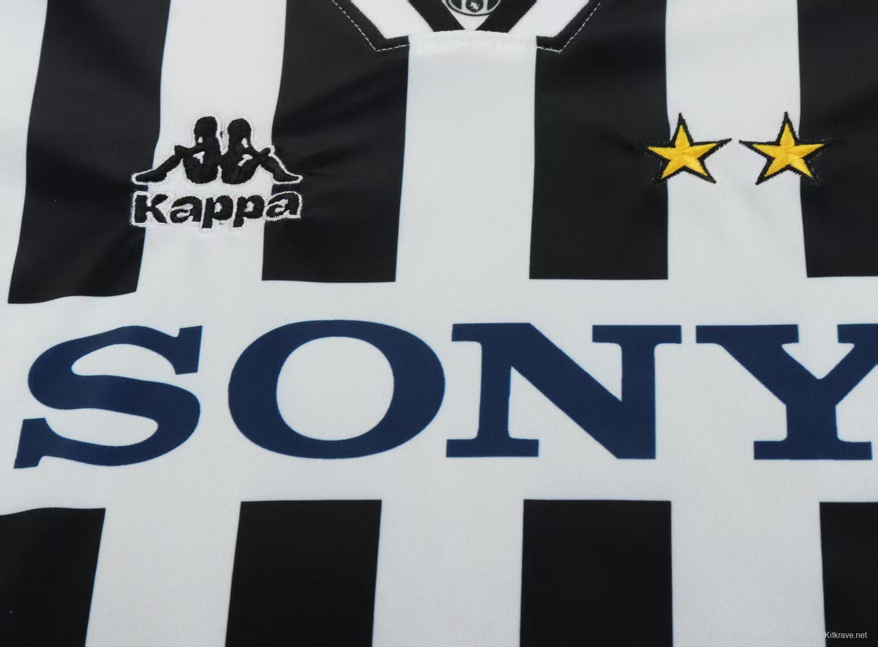 Retro Kids 95/97 Juventus Home Jersey