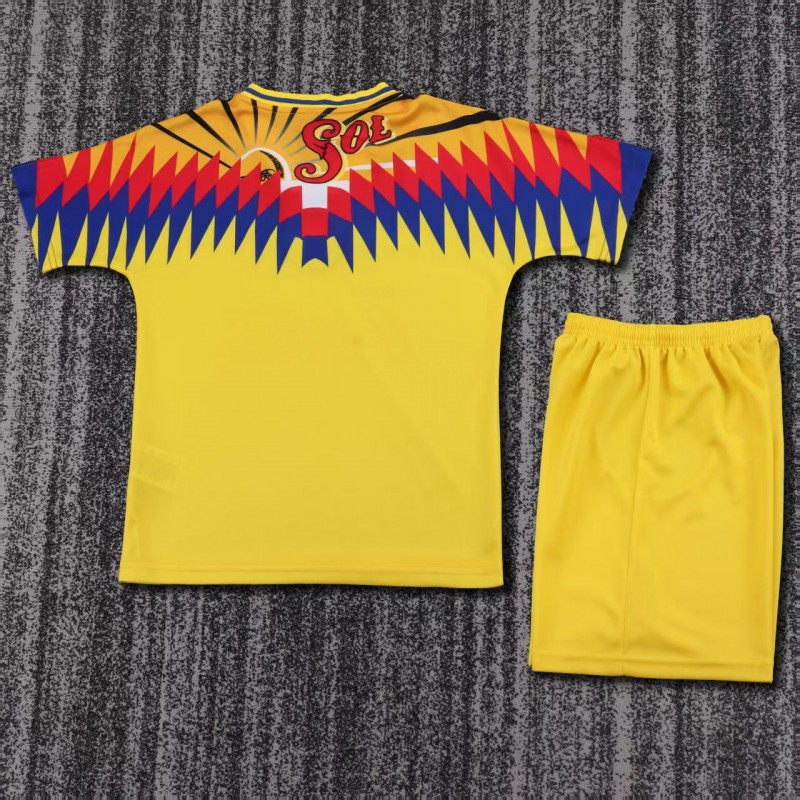 Retro Kids 1995 Club America Home Jersey