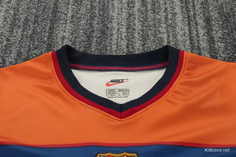 Retro Kids 98/99 Barcelona Third Jersey