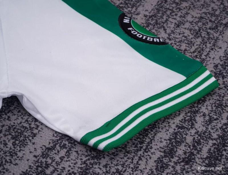 Retro Kids 1996  Nigeria Away White Jersey