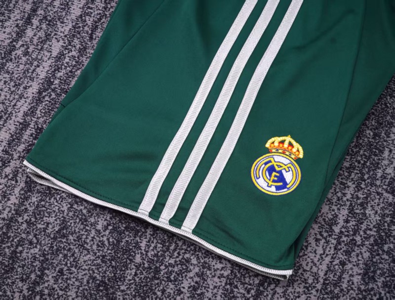 Retro Kids 12/13  Real Madrid Third Green Jersey