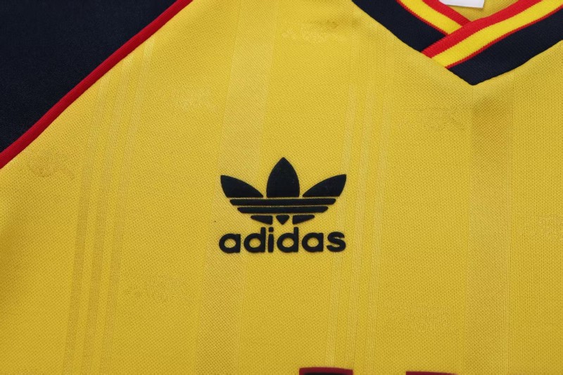 Retro Kids 88/90 Arsenal Yellow Away Jersey