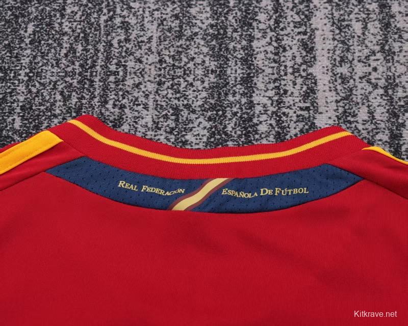 Retro Kids 2012 Spain Home Jersey