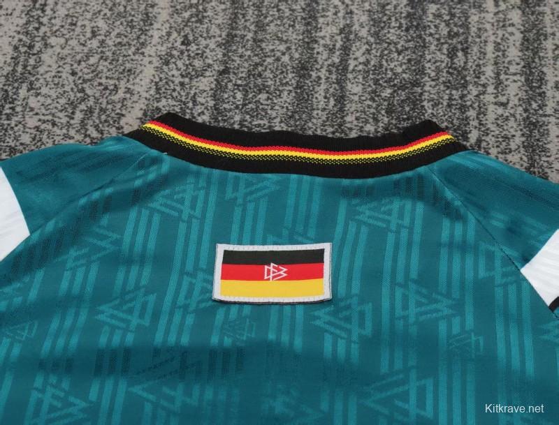 Retro Kids 1996 Germany Away Jersey