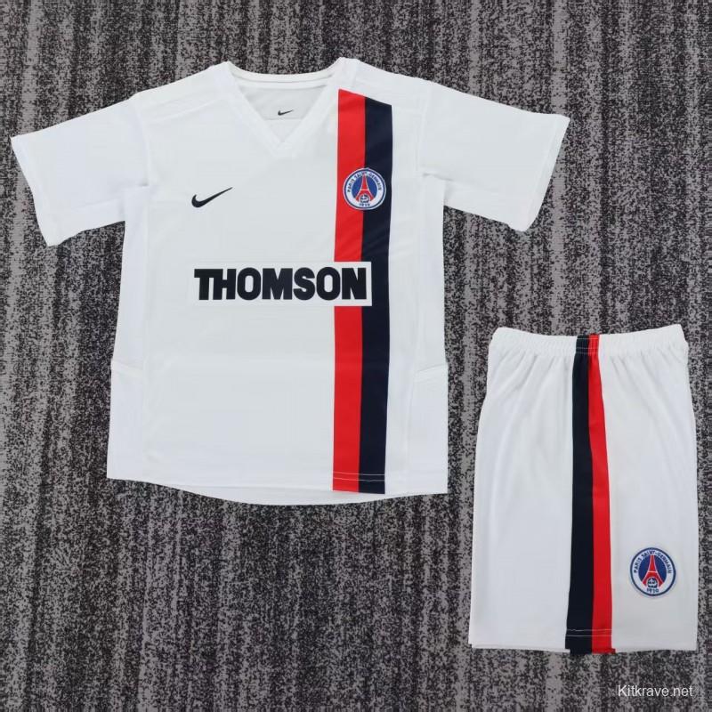 Retro Kids 02/03 PSG/Paris Saint-Germain Away Jersey