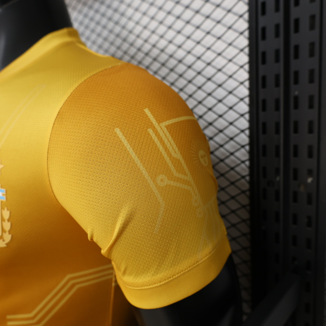 Player Version 26/27 Argentina Golden Yellow Sun of May Special Edition Jersey