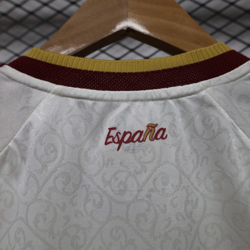 Player Version Womens  26/27  Spain White Away Jersey