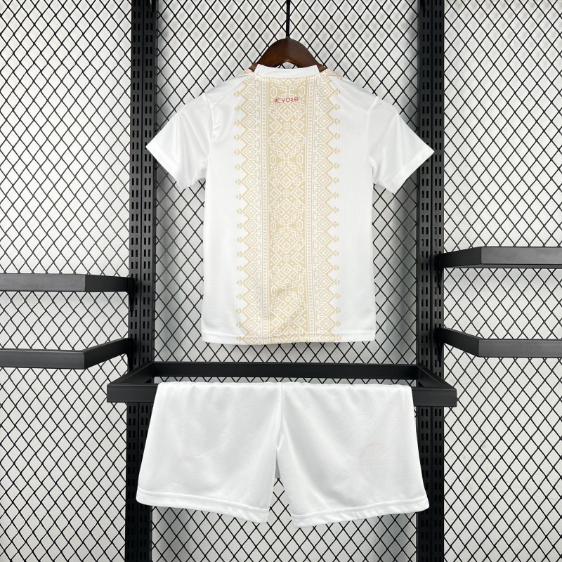 2026 Kids Morocco World Cup Away Kit