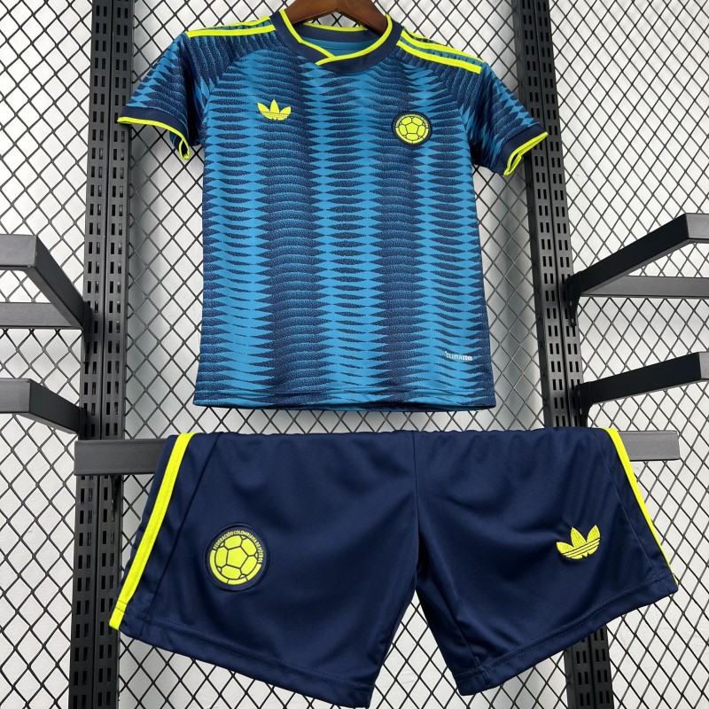 2026 Kids Colombia World Cup Away Kit