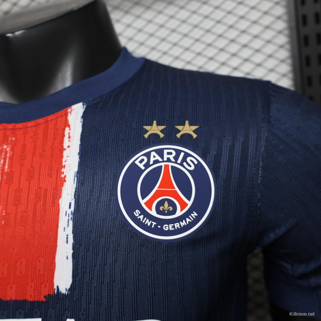 Player Version 24/25 Paris Saint-Germain Home Double Star Jersey