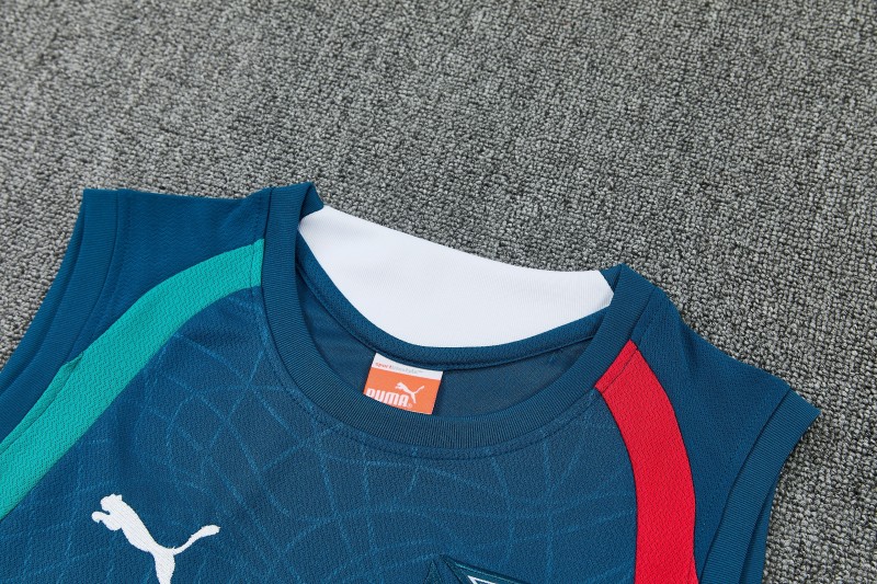 26/27 Portugal  Dark Teal Sleeveless Training Vest +Shorts Set