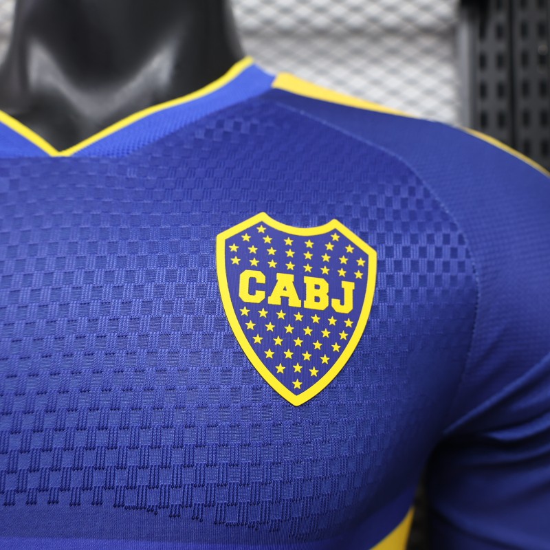 Player Version 26/27 Boca Juniors Home Long Sleeve Jersey