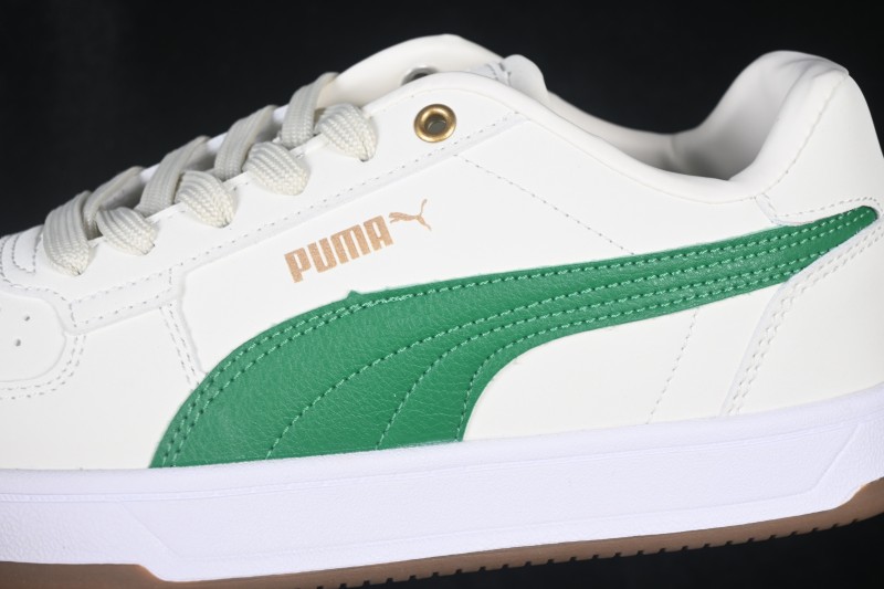 Puma Caven 2.0 Low-Top Campus Lifestyle Sneakers with Classic Leather Upper - 394666-02