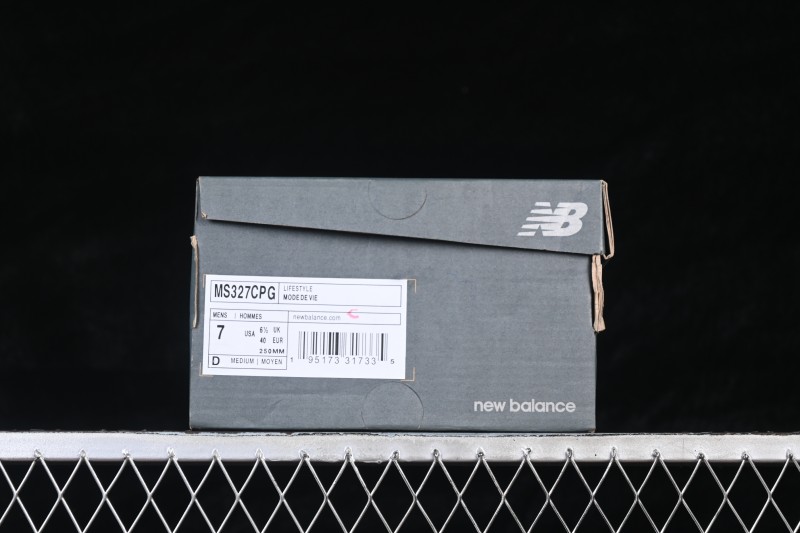 New Balance MS327 Retro Running Shoes with Vintage Suede and Mesh Upper - MS327CPG
