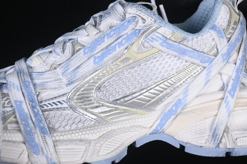 Balenciaga 3XL Extreme Laces Logo Running Shoes - W3XHL9949