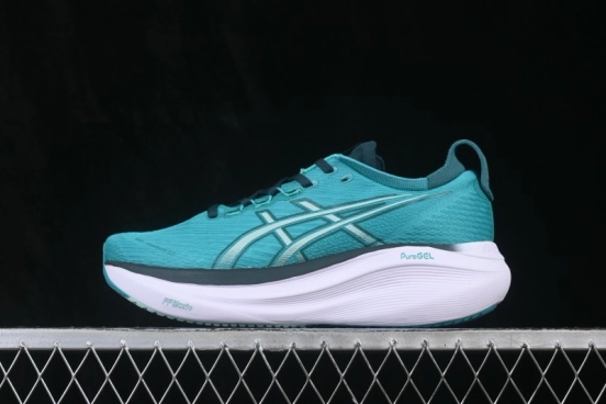 Asics Gel-Nimbus 27 Retro Casual Running Shoes with Cushioning for Men - 1011B958-400