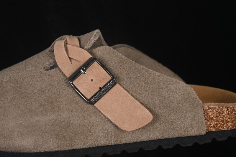 Birkenstock Boston Soft Footbed Suede Shearling Clog - 0560771