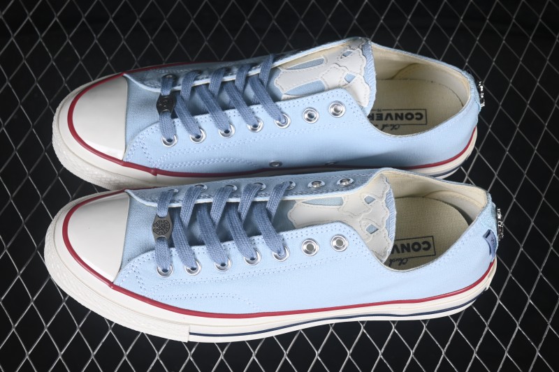 Converse Chuck 70s Chrome Hearts Collaboration High Top Canvas Shoes - A18856C