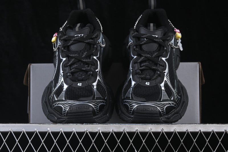 Balenciaga 3XL Extreme Laces Trendy Running Shoes - W3XCW1000