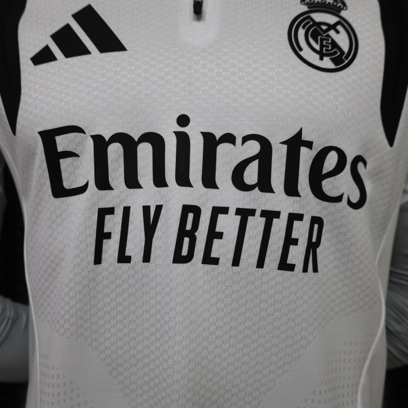 Player Version 26/27 Real Madrid CF White  Long Sleeve Jersey