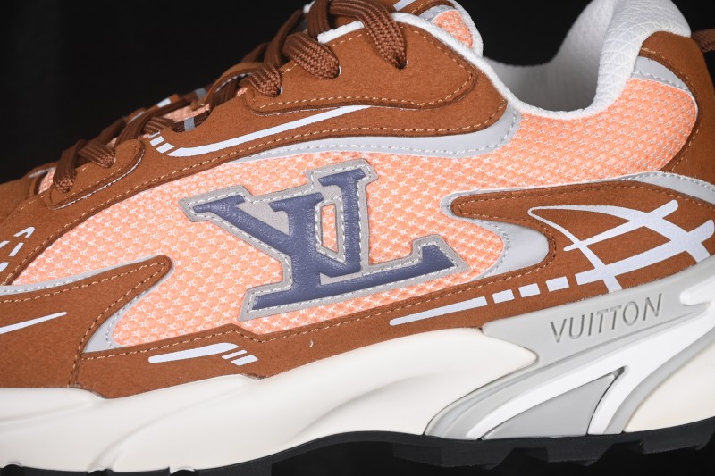 Louis Vuitton Tatic Runner Pharrell Williams Collaboration Functional Dad Shoes - Brown