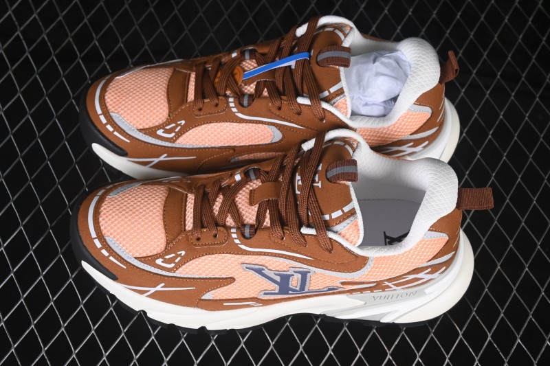 Louis Vuitton Tatic Runner Pharrell Williams Collaboration Functional Dad Shoes - Brown