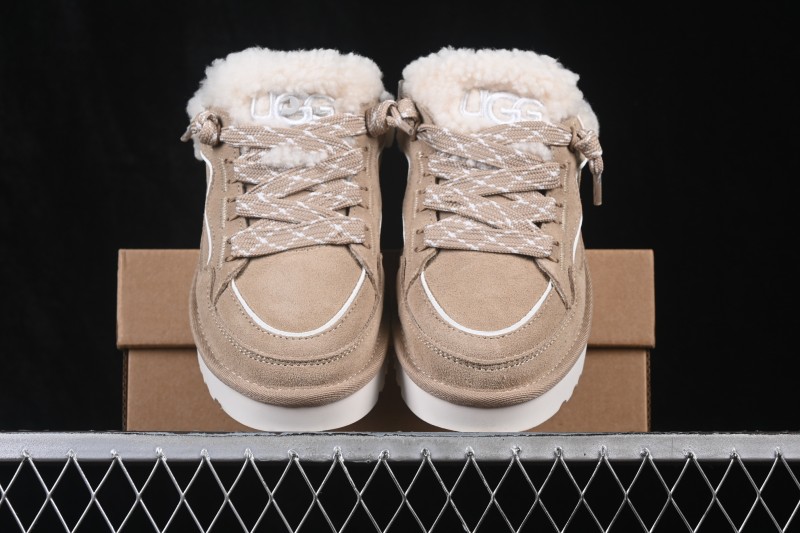 UGG Highland Lowmel Suede Leather Colorblock Low Top Casual Sneakers - 1180313 MDSD