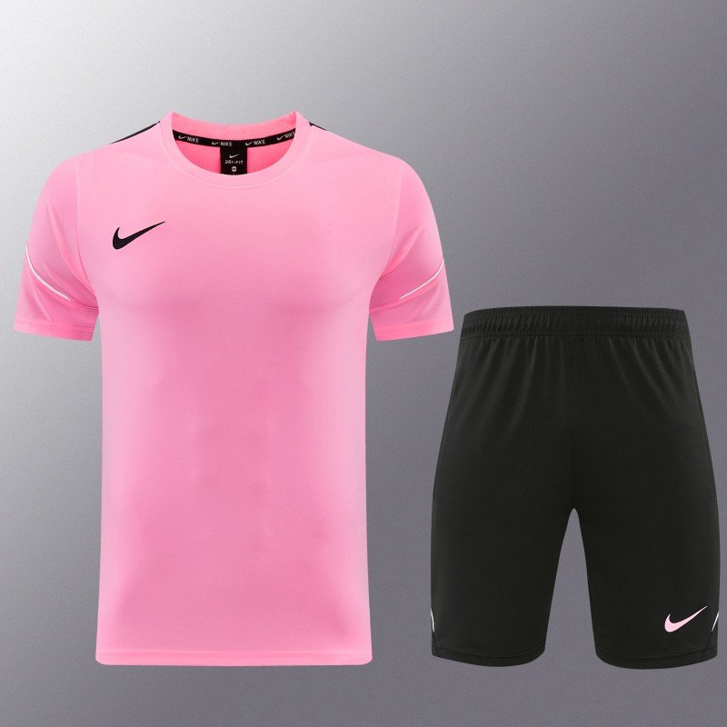 26/27 Nike 10  Pink Short Sleeve+Soccer Shorts