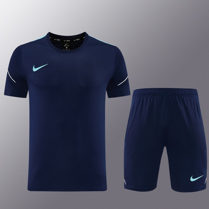 26/27 Nike 10 Royal Blue Short Sleeve+Soccer Shorts
