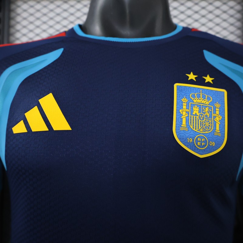 Player Version 2026  Spain National Team Third Dark Blue Jersey