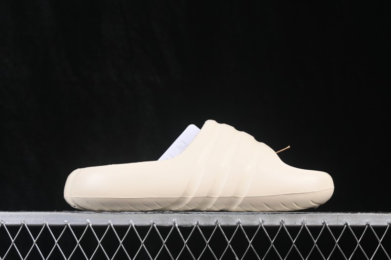 Adidas Slides Soft Cloud Striped Minimalist Couple Home Slippers One-Strap - IF7404
