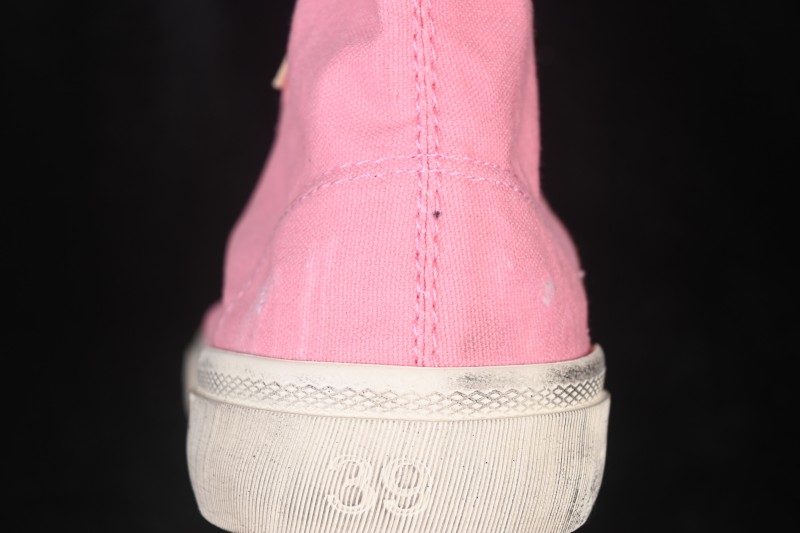Balenciaga Paris Low Top Distressed Lace-Up Fashion Sneakers - W3RC35592