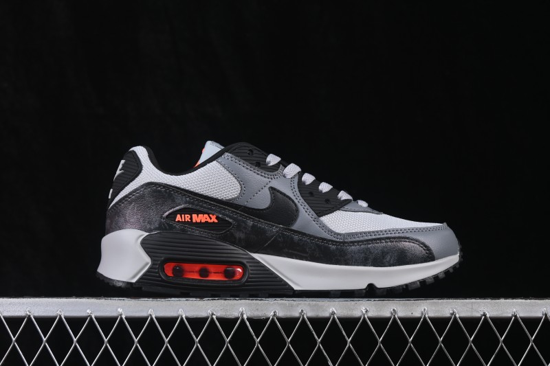 Nike Air Max 90 Retro Running Shoes with Air Cushion - IQ0172-900