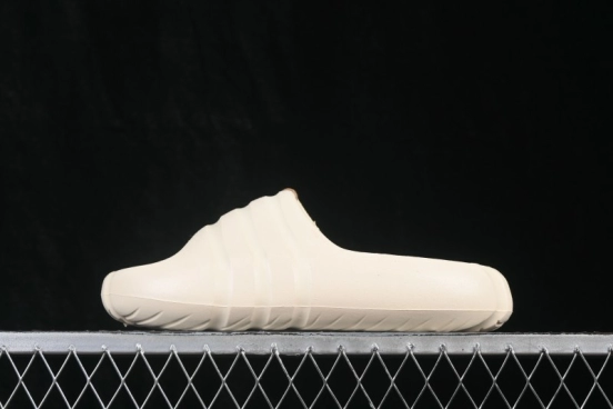 Adidas Slides Soft Cloud Striped Minimalist Couple Home Slippers One-Strap - IF7404