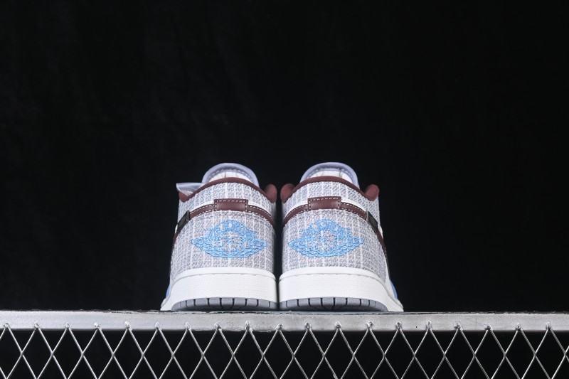 Air Jordan 1 Low AJ1 Denim Blue Low-Top Retro Cultural Basketball Shoes - IZ6154-121