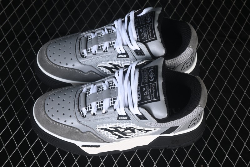 AMIRI MA-94 California Genes Vintage Thick Sole Low-Top Casual Sneakers - AMSNSN1027-271 Grey