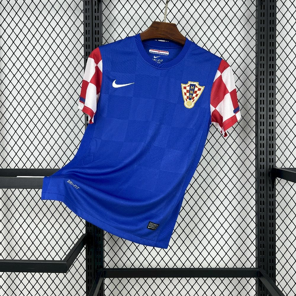 2010 Retro Croatia Away Jersey