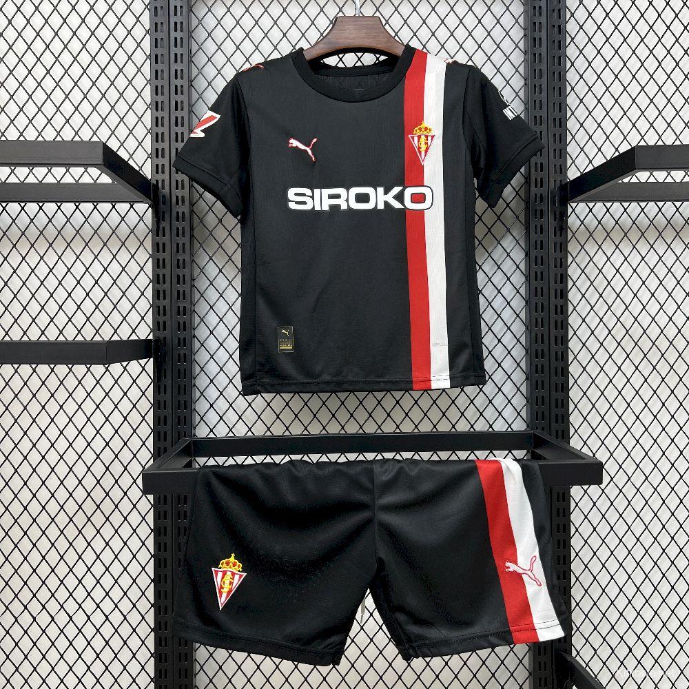 2025/26 Kids Sporting De Gijón Away Kit