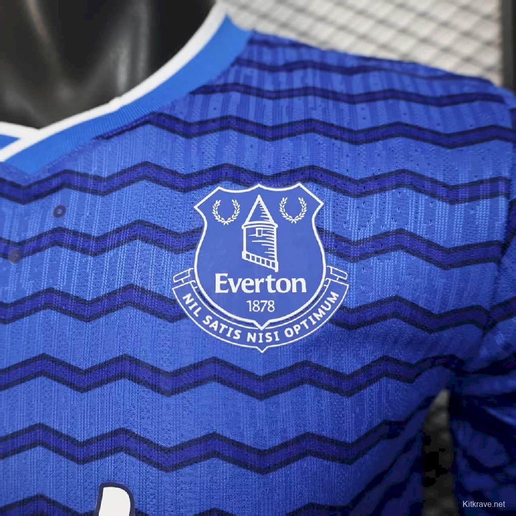 2025/26 Player Version Mens Everton Home Jersey