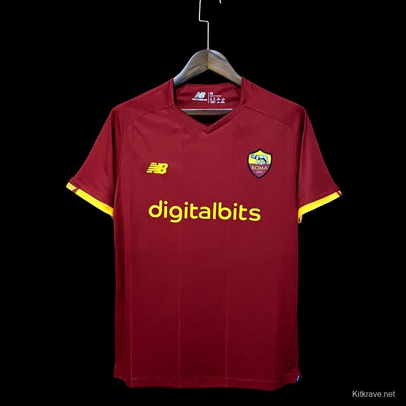 Retro 21/22 AS Roma Home Jersey