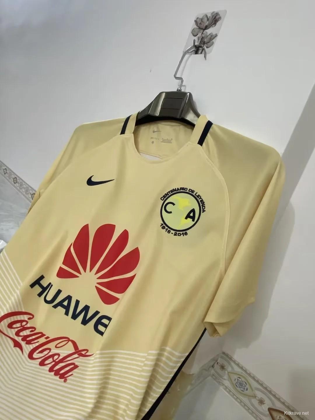 Retro 16/17 Club America Home Jersey