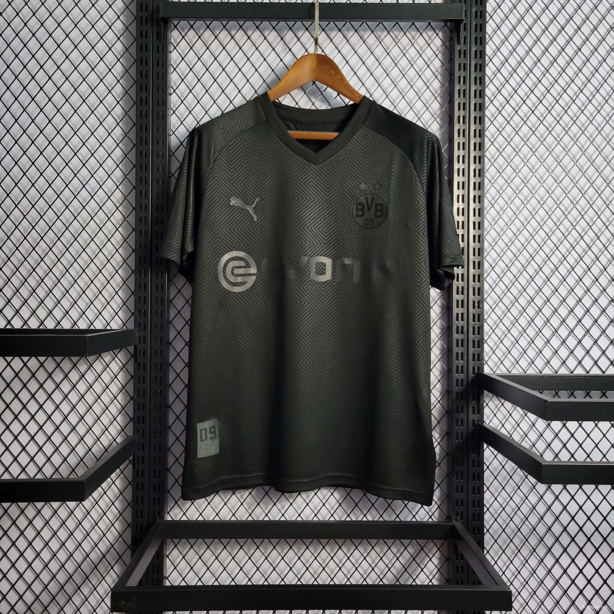 Retro Borussia Dortmund 110th Anniversary Edition Black Jersey