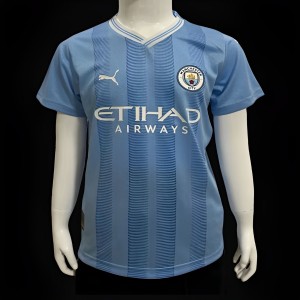 Player Version 23/24 Kids Manchester City Home Jersey