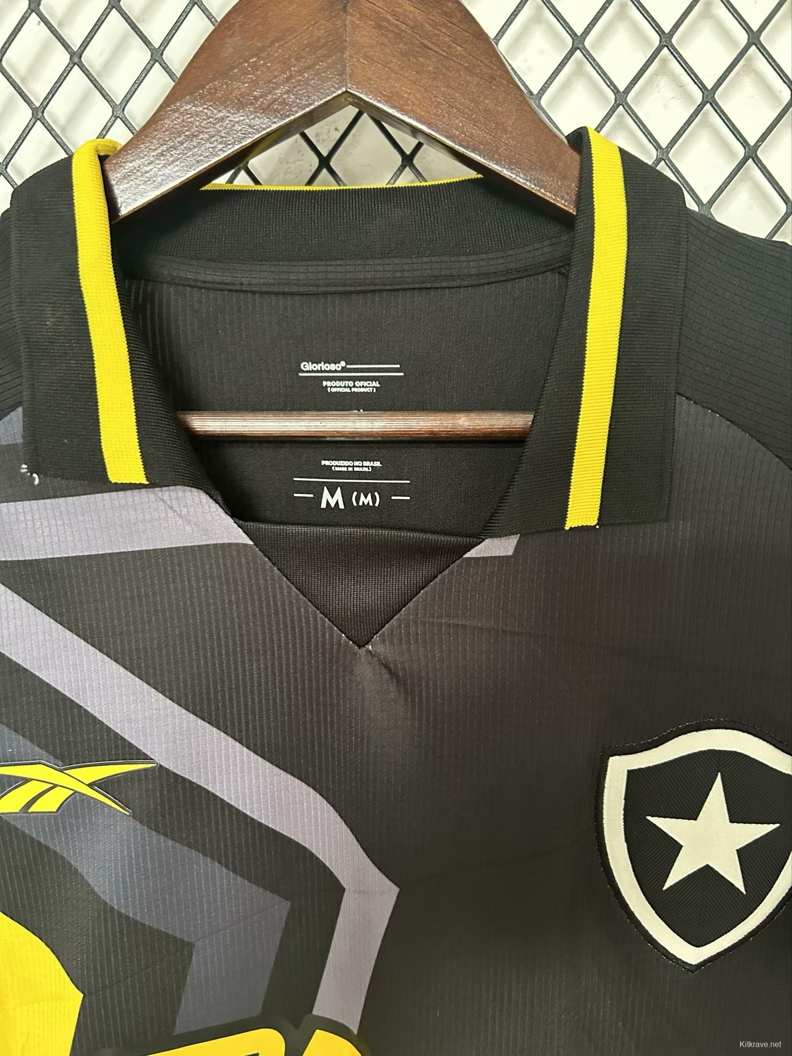 23/24 Botafogo Third Black Jersey