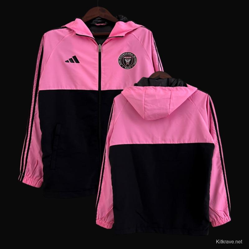 23/24 Inter Miami Black Pink Windbreaker